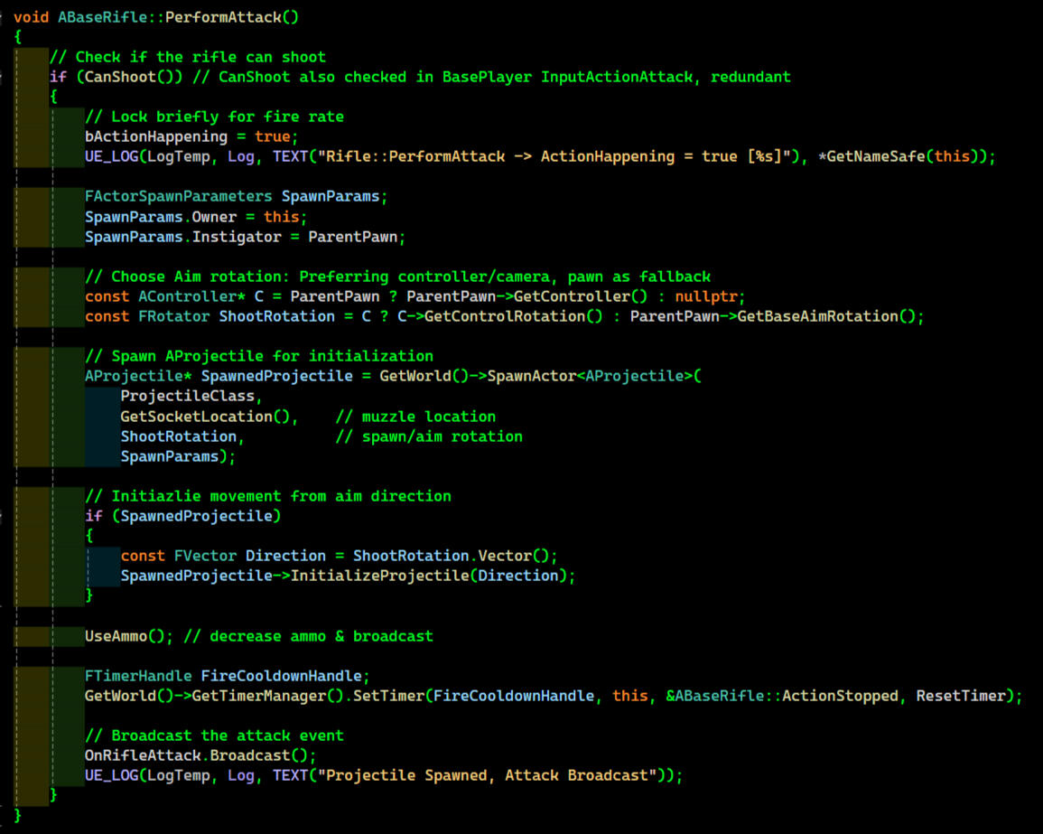 Game architecture
